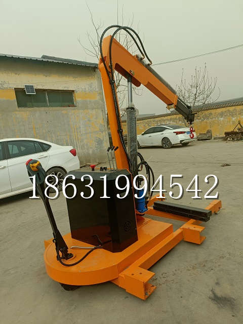 赛罕区自卸车厢随车吊 自制轮式四不像起重机 四驱平板吊 5吨 贵盛